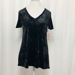 Spring + Mercer Velvet Legging Tee Hi-Low Tunic